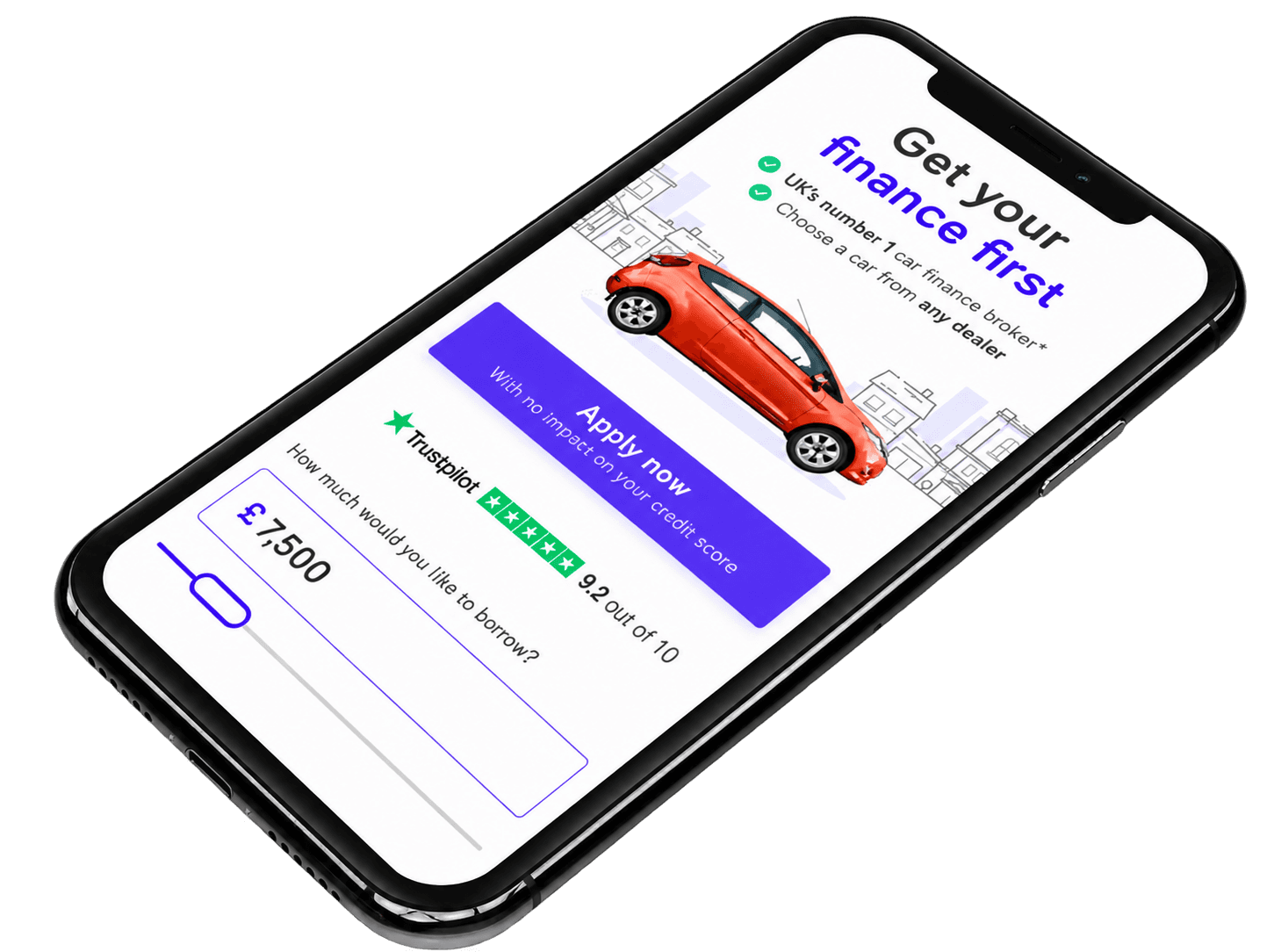 CarFinance247 product experience