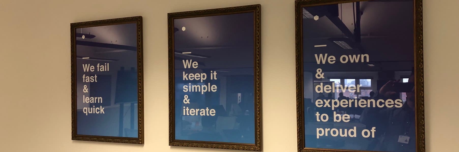 CarFinance 247 design and build principles posters