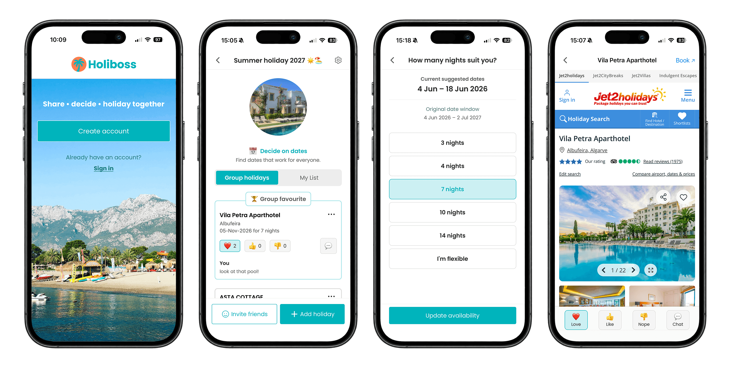 Holiboss mobile app holiday board experience