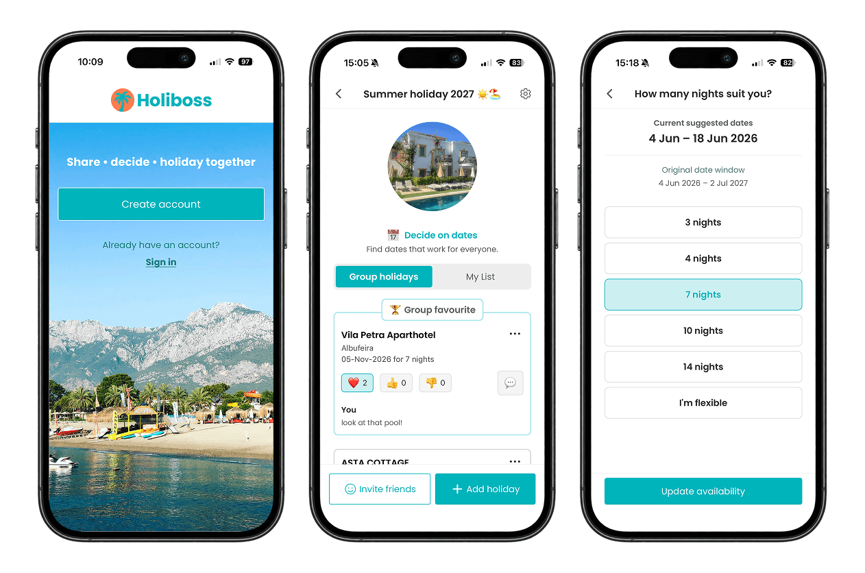 Designing and building a group holiday decision app with AI